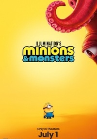 Poster Minionii și monștrii - dublat - 3D