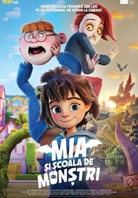 Poster Mia și școala de monștri