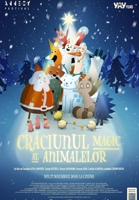 Poster Crăciunul magic al animalelor - dublat - 2D