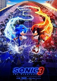 Poster Sonic the Hedgehog 3 - 2D