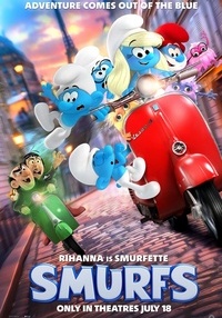 Poster Ștrumfii: Filmul - dublat - 2D