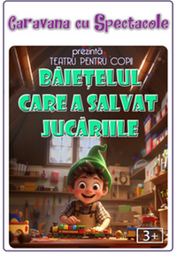 Poster Băiețelul care a salvat jucăriile